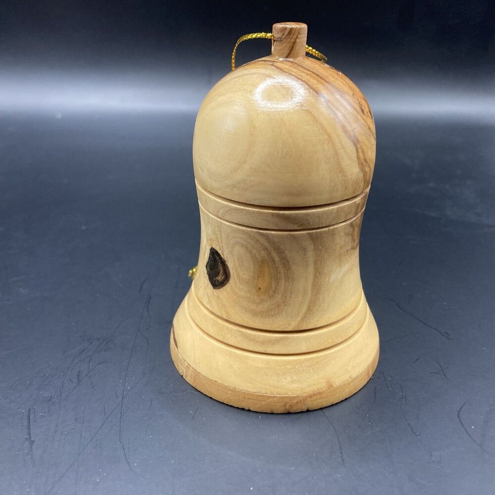 Olivewood Bethlehem Nativity Ornament Israel Hand Carved Holy Land Christmas - Picture 6 of 10